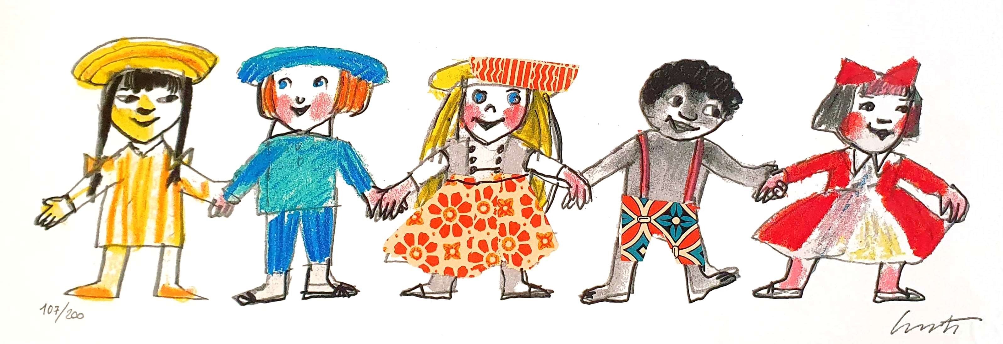 EMANUELE LUZZATI Bambini 2