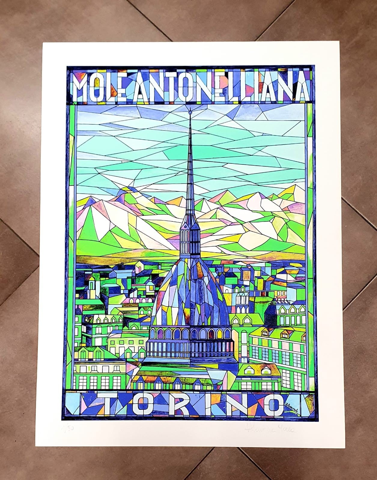 VALENTINA MOREA Mole Antonelliana 60x80 cm