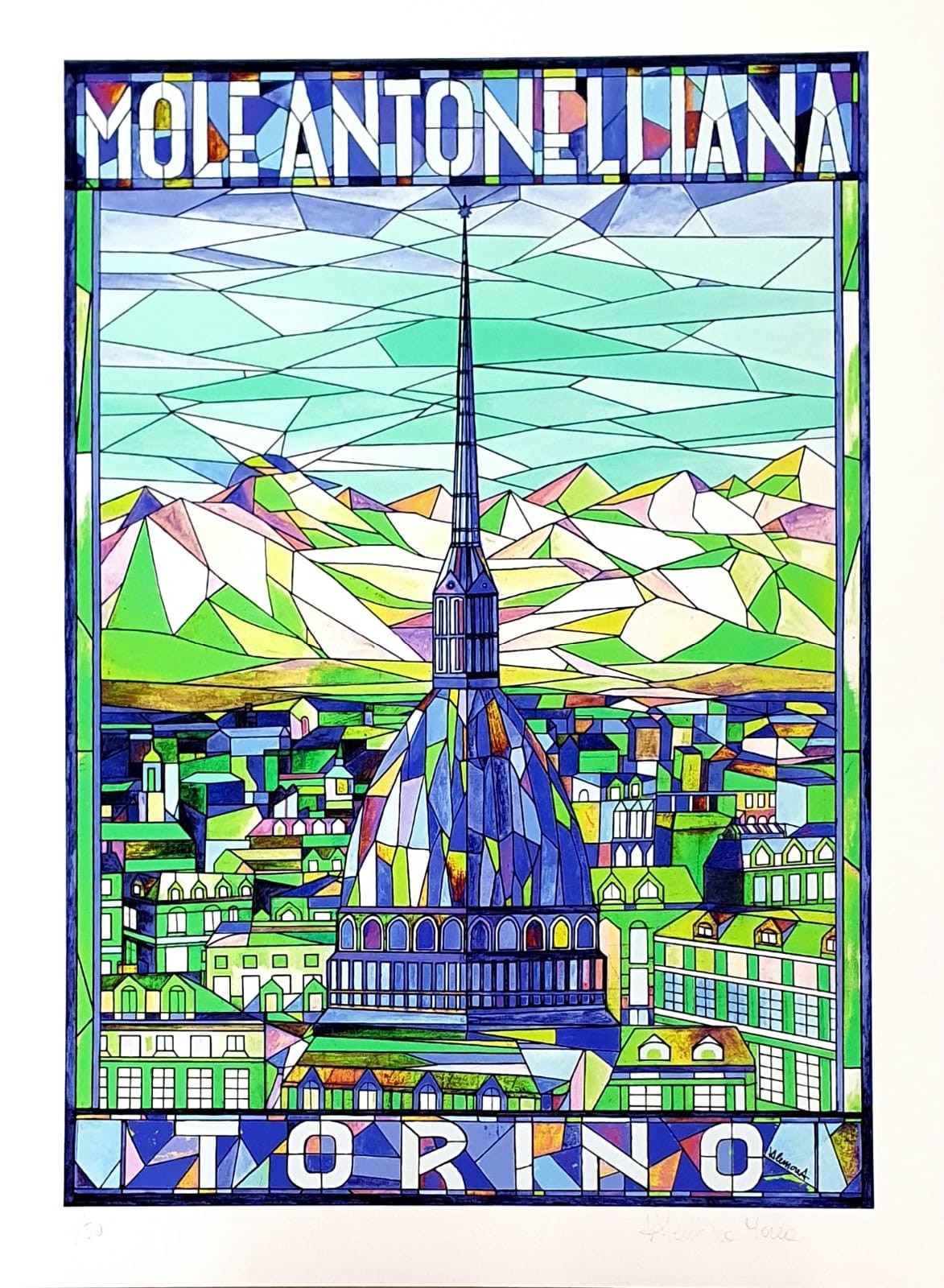 VALENTINA MOREA Mole Antonelliana 60x80 cm