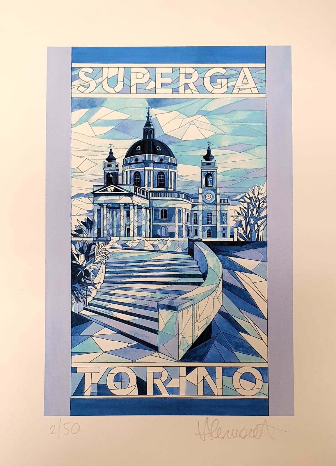 VALENTINA MOREA Superga 30x40 cm