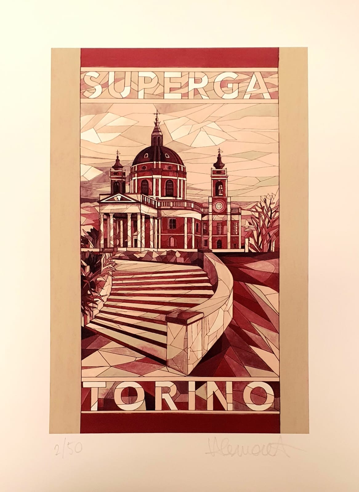 VALENTINA MOREA Superga 30x40 cm