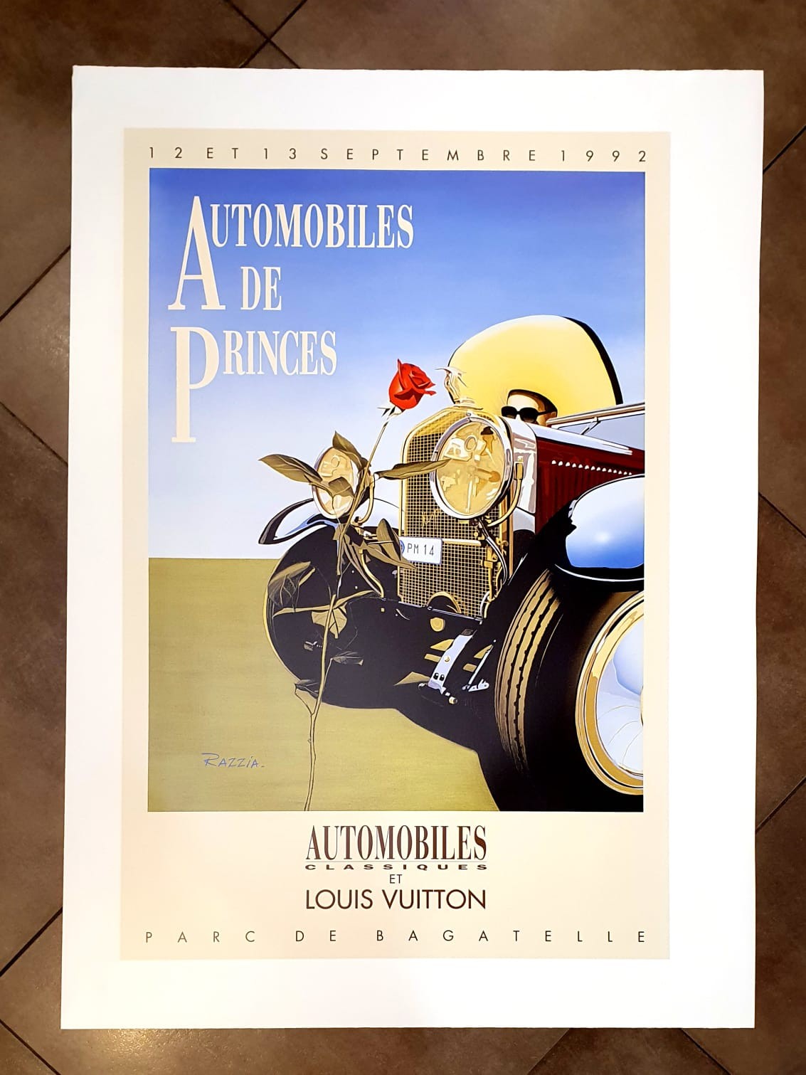 RAZZIA (Gerard Courbouleix Dénériaz) - Automobiles de Princes 1992