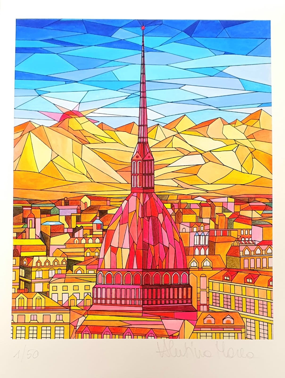 VALENTINA MOREA Mole Antonelliana 23x30 cm