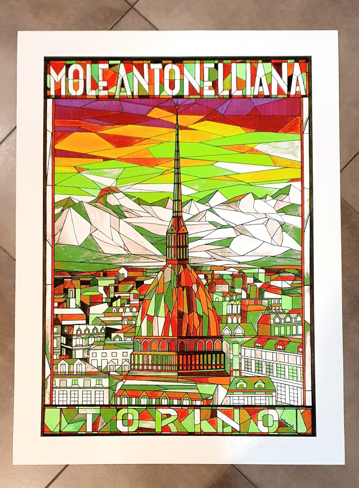 VALENTINA MOREA Mole Antonelliana 60x80 cm