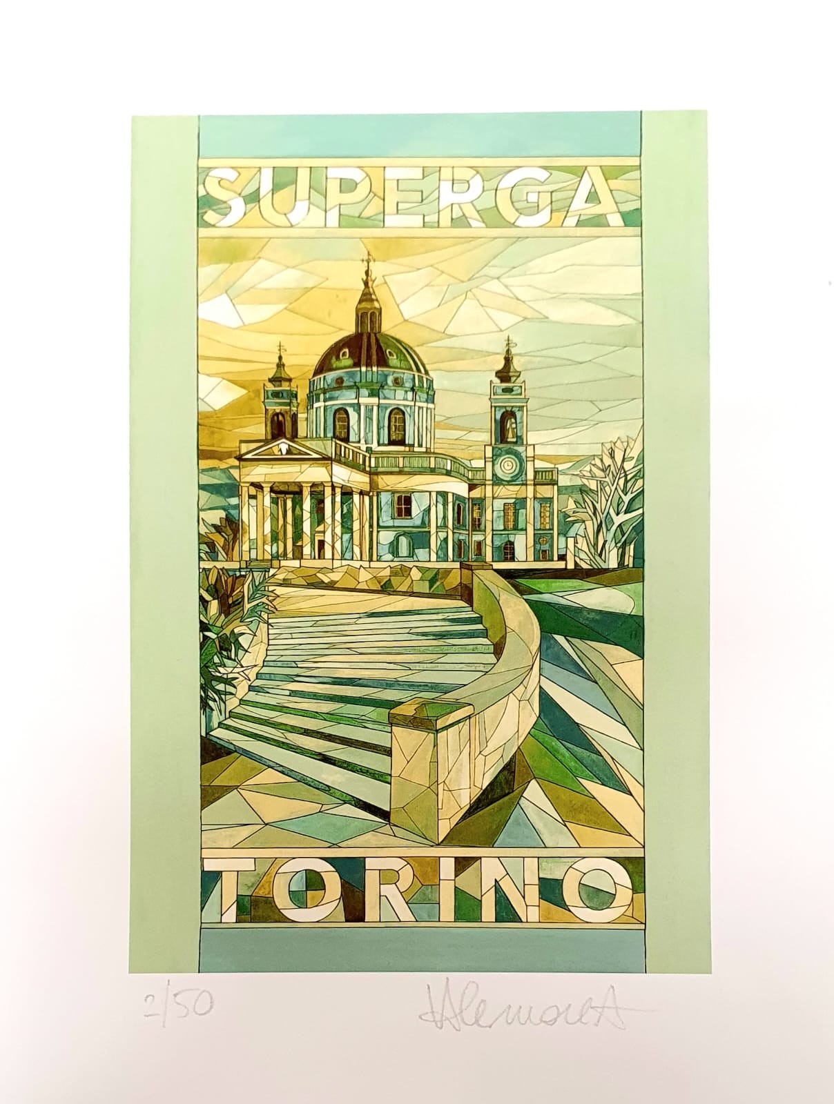 VALENTINA MOREA Superga 30x40 cm
