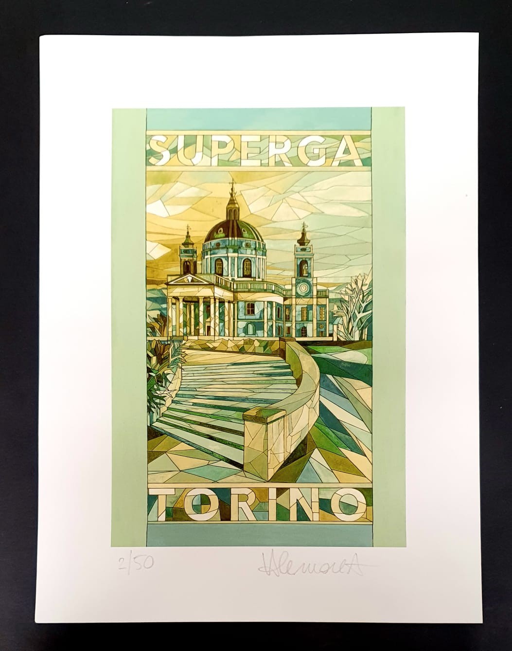 VALENTINA MOREA Superga 30x40 cm