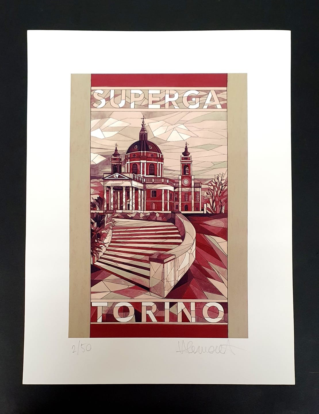 VALENTINA MOREA Superga 30x40 cm