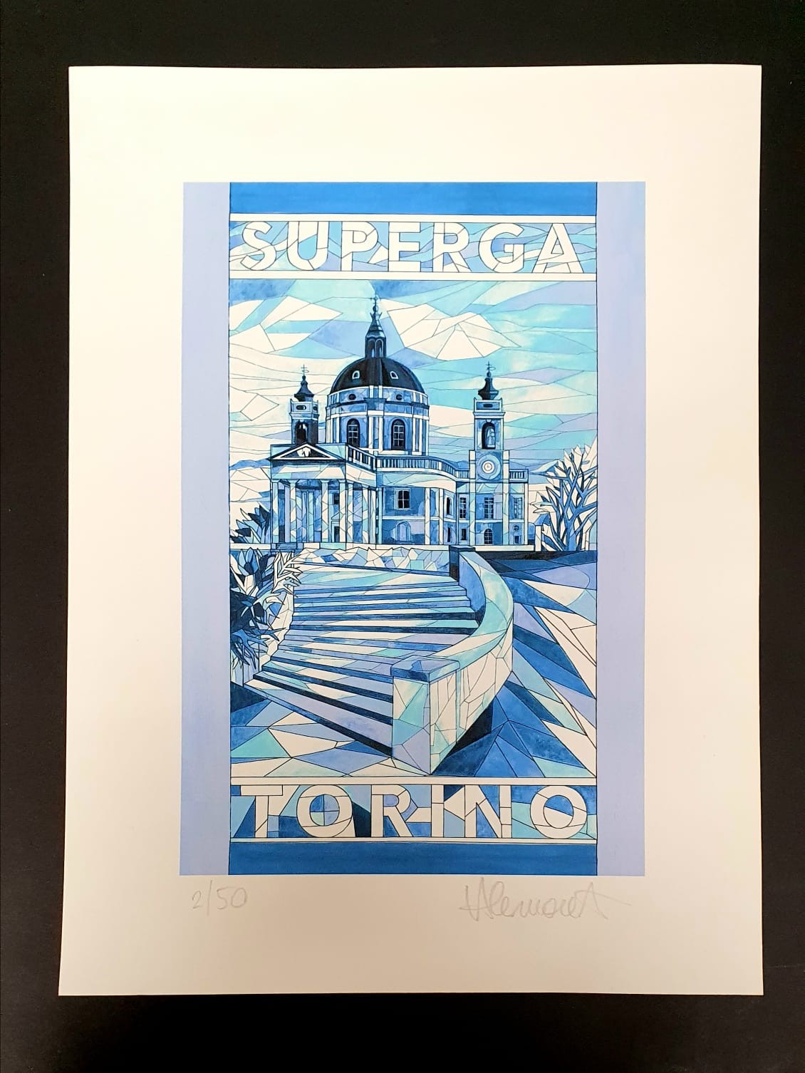 VALENTINA MOREA Superga 30x40 cm