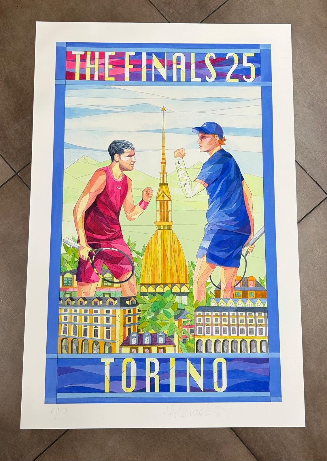 VALENTINA MOREA The Finals 25  30x38 cm