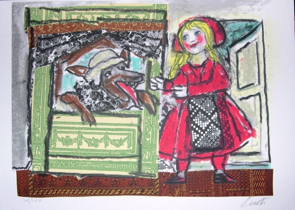 EMANUELE LUZZATI - Cappuccetto Rosso