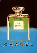 ANDY WARHOL - Chanel N.5 - Verde azzurro nero