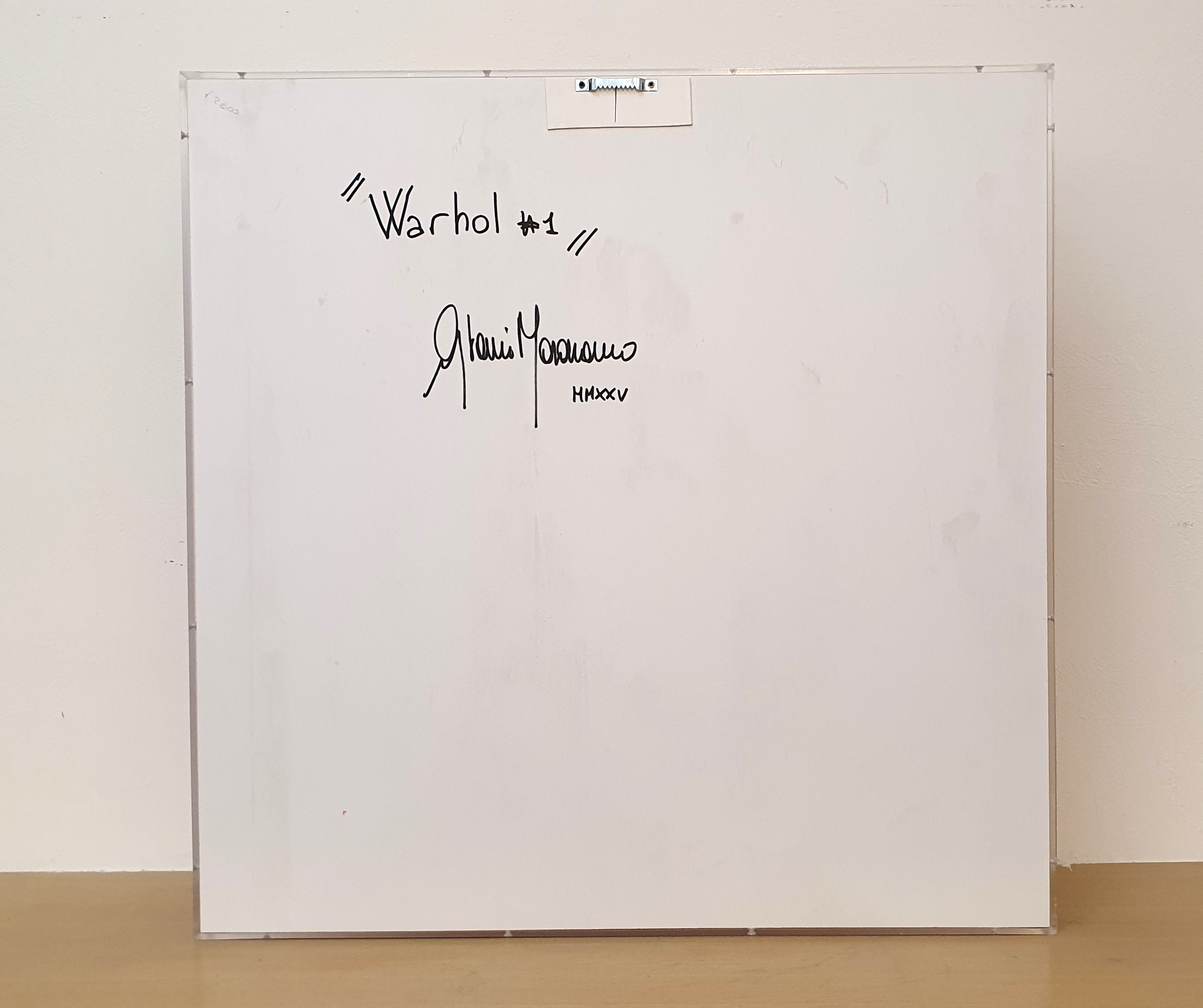 GIANNI MORAMARCO - Wharol #1