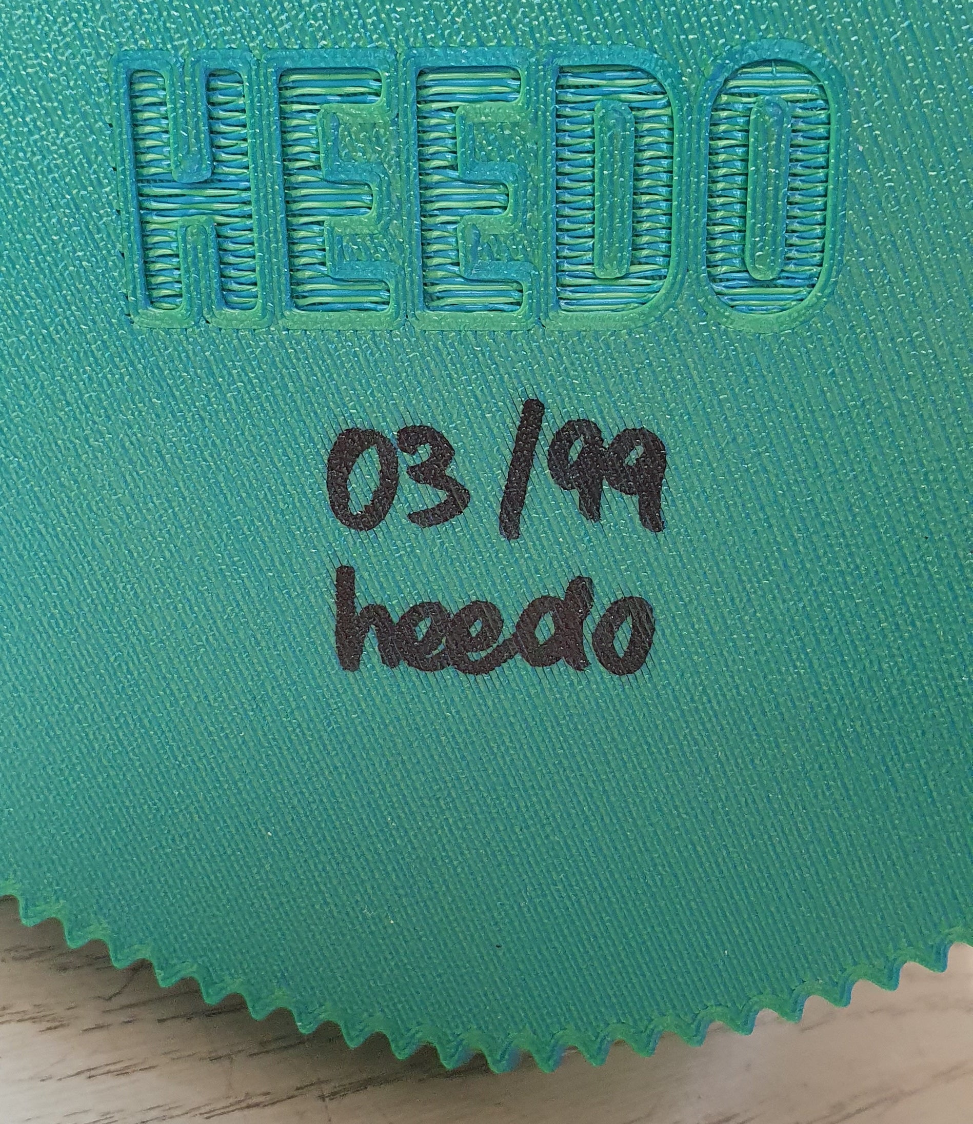 HEEDO - Wavy SAPORE DI MARE Verde blu