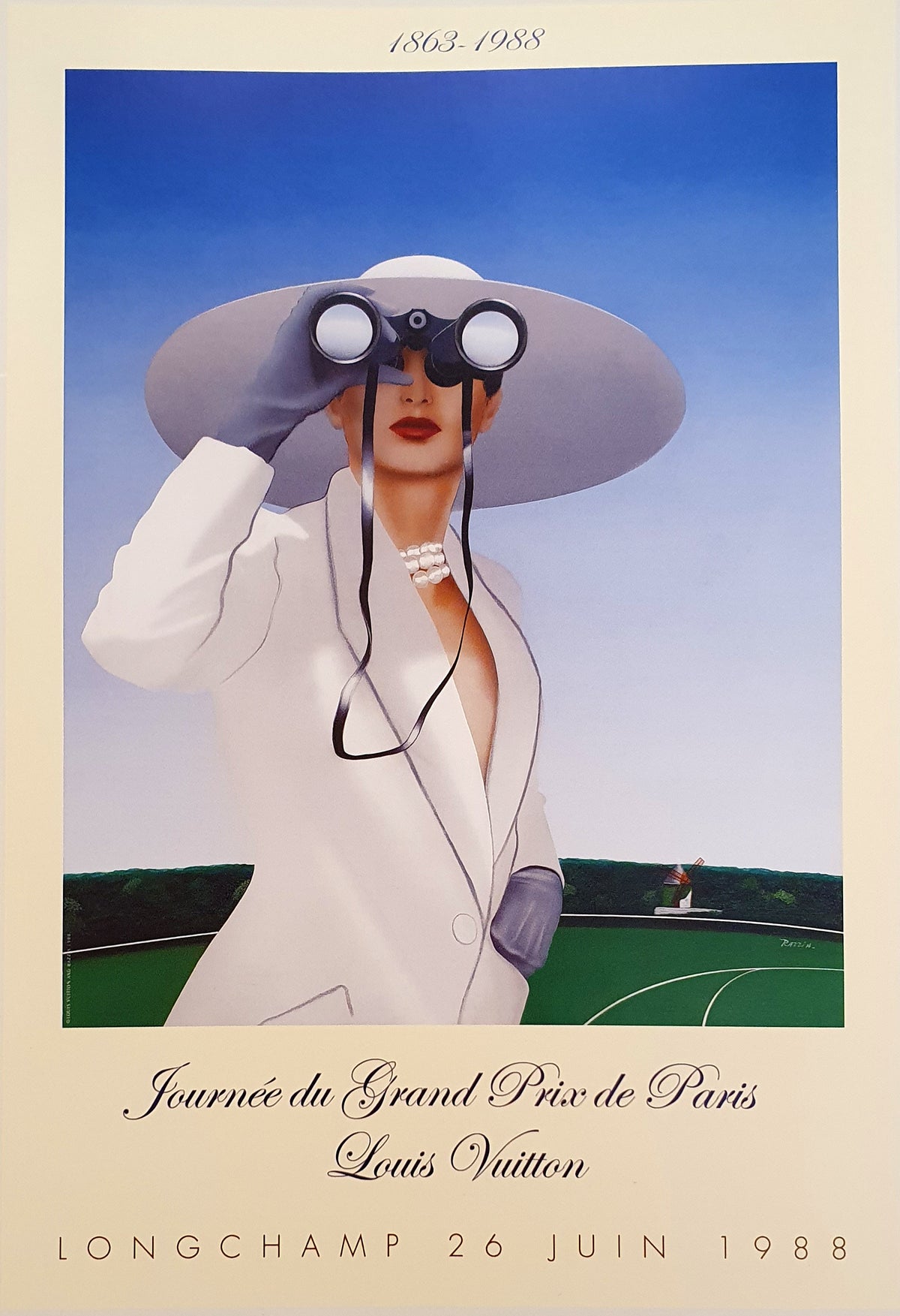 RAZZIA (Gerard Courbouleix Dénériaz) - Journèe du Grand Prix de Paris Louois Vuitton