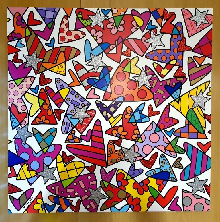 ROMERO BRITTO - Cloud Nine