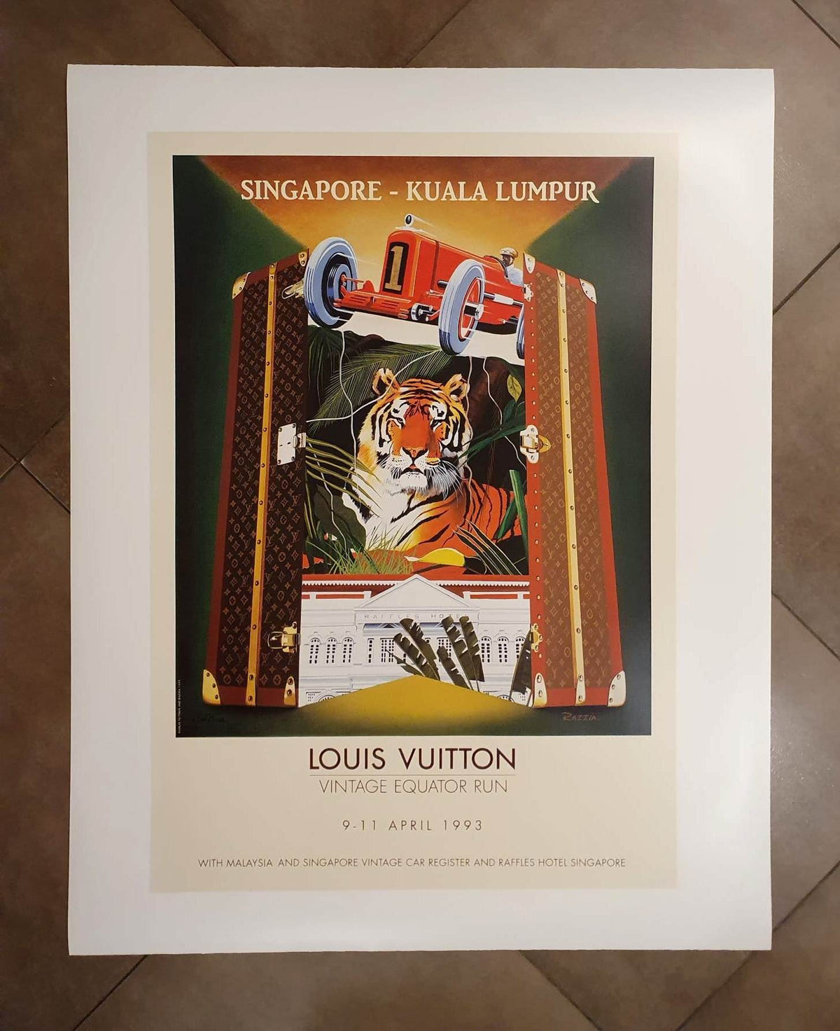 RAZZIA (Gérard Courbouleix Dénériaz) - The Louis Vuitton vintage equator run