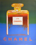 ANDY WARHOL - Chanel N.5 - Verde lilla e rosso