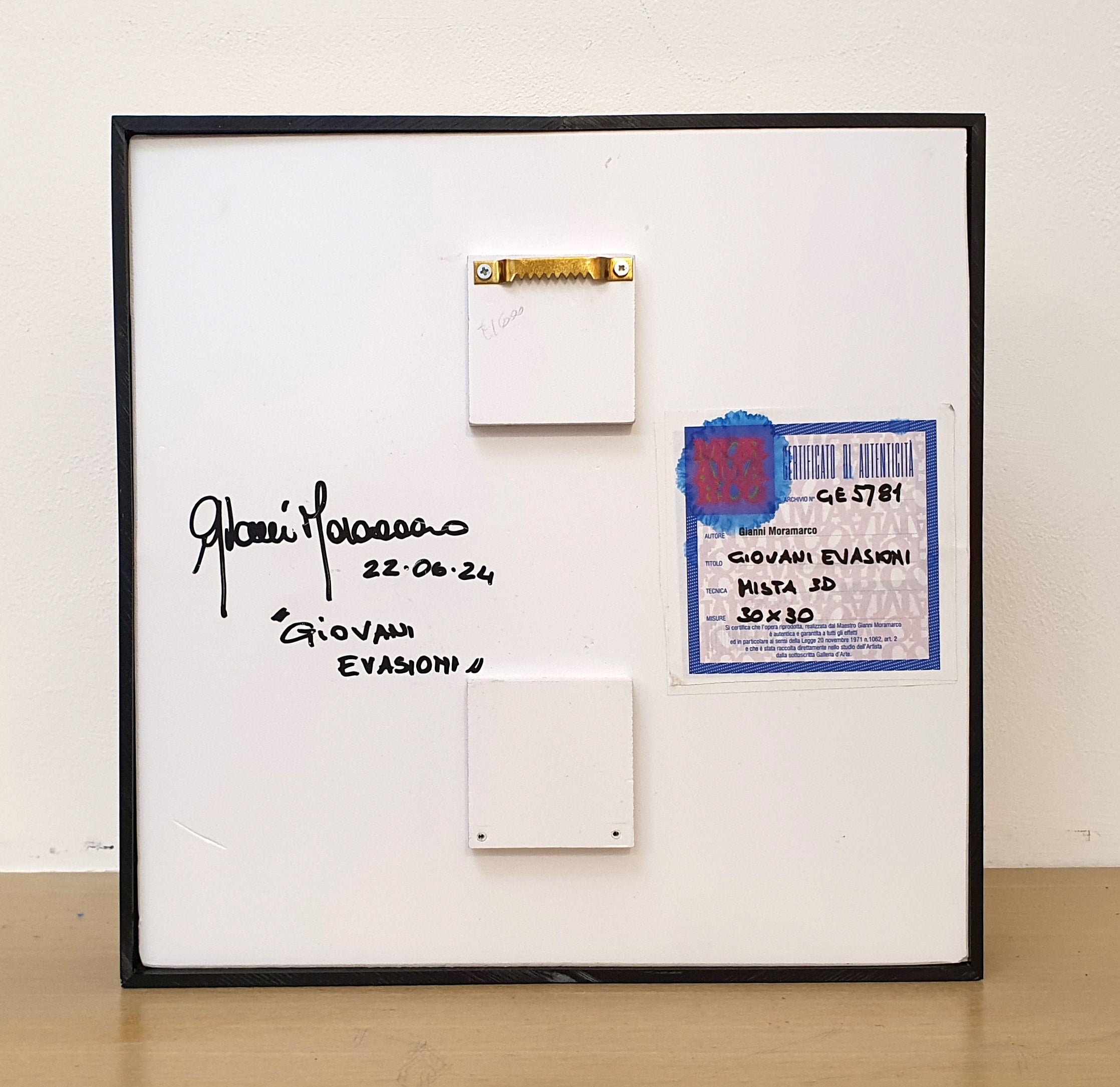 GIANNI MORAMARCO - Giovani Evasioni