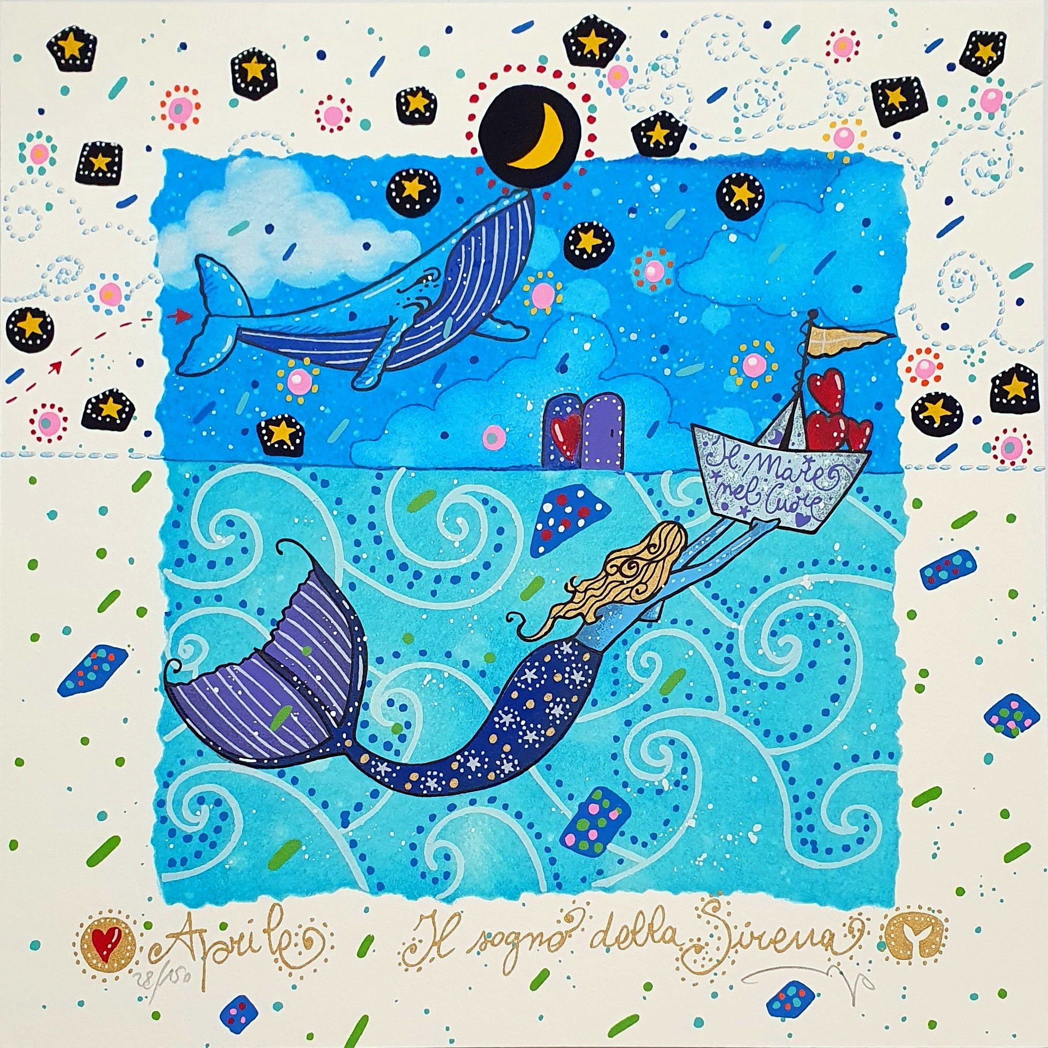 ANDREA AGOSTINI - Aprile, Il sogno della sirena