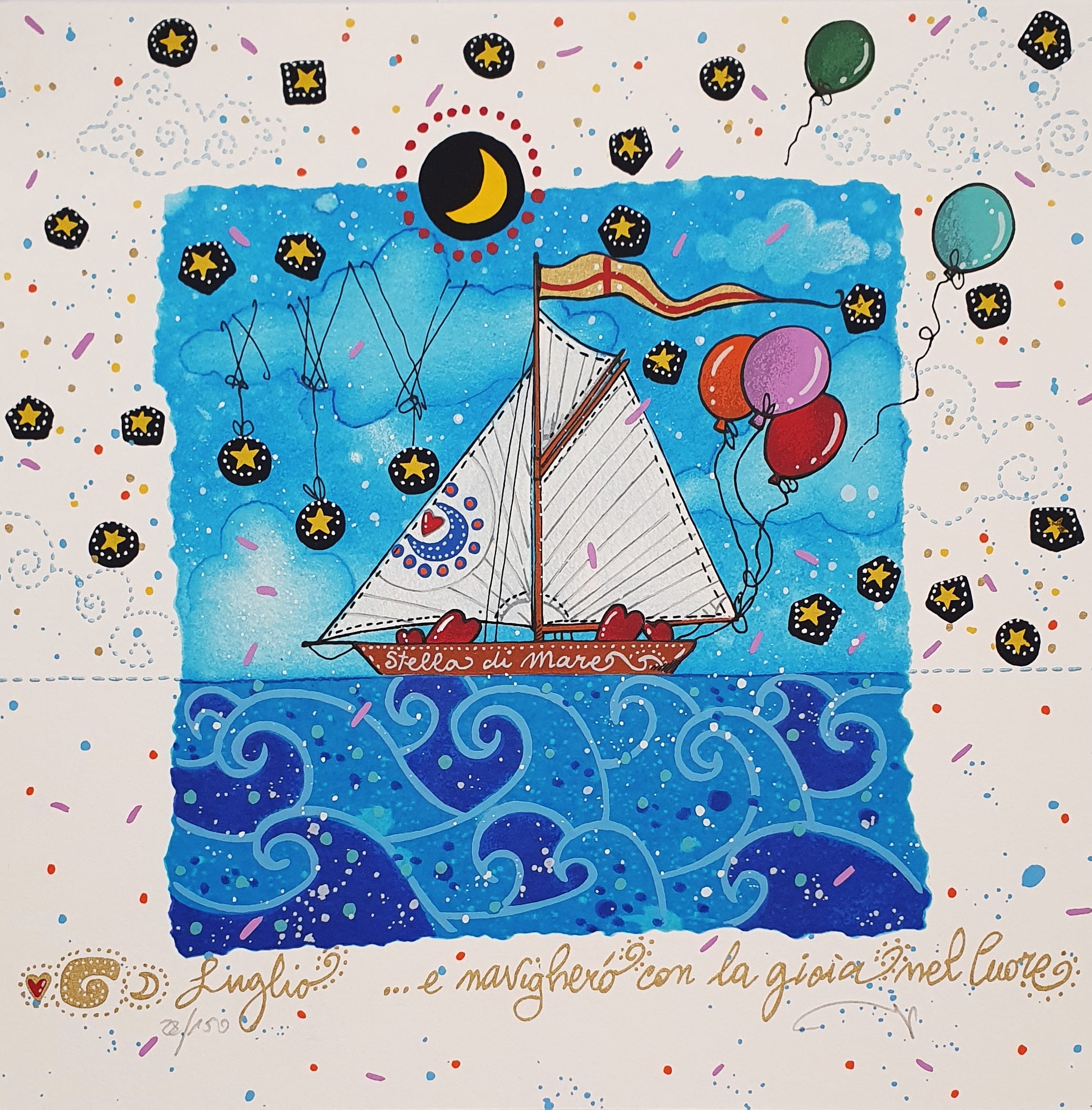 ANDREA AGOSTINI - Luglio...e navigherò con la gioia nel cuore
