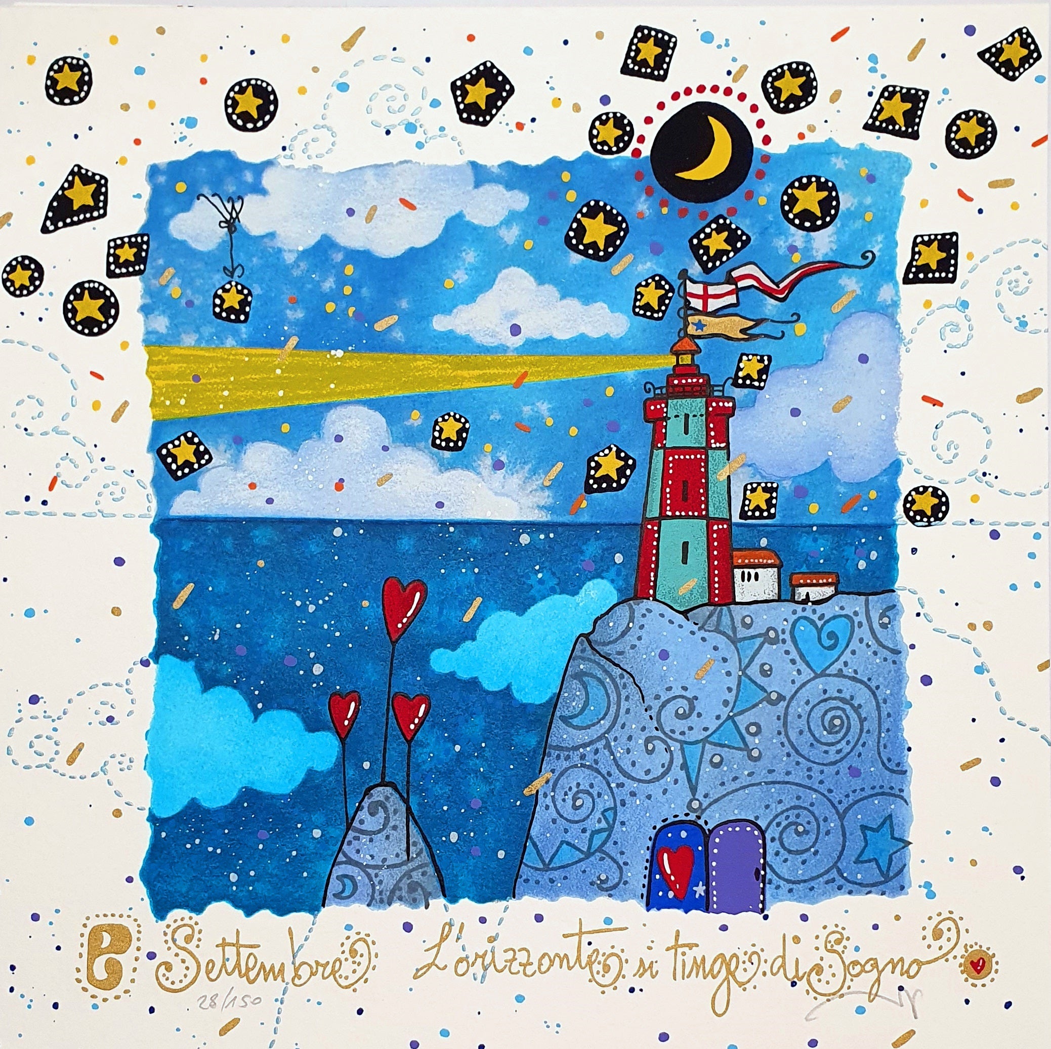 ANDREA AGOSTINI - Settembre, l'orizzonte si tinge di sogno