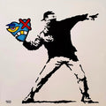 ALEANDRO RONCARÀ - No title (L289RY) Omaggio a Bansky