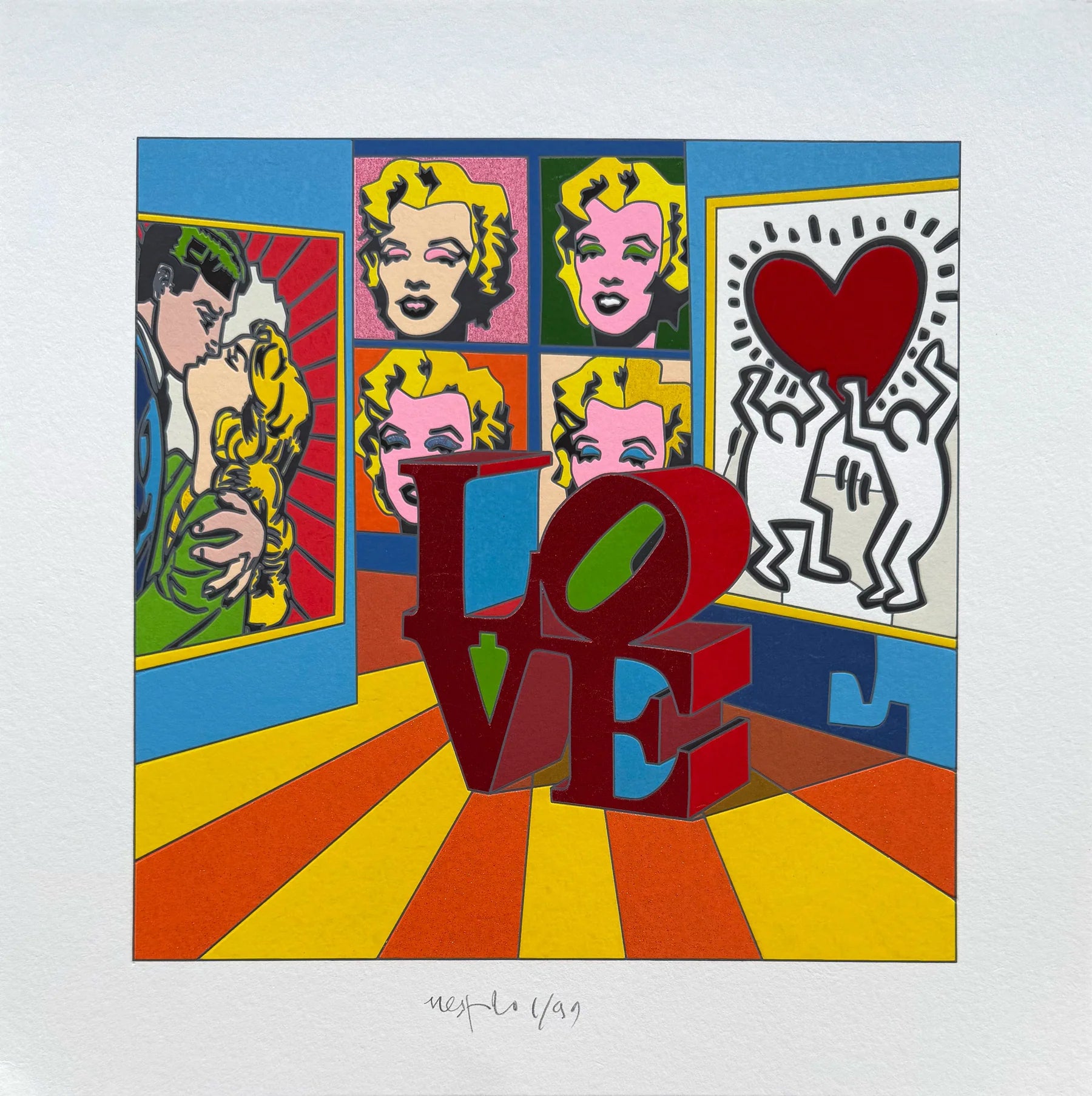 UGO NESPOLO - Srigrafia Love