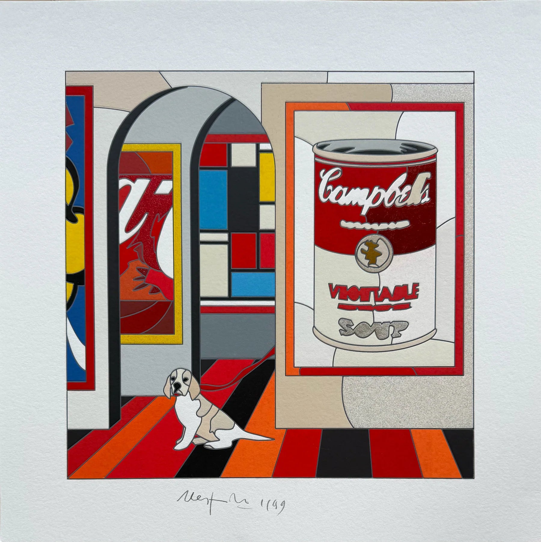 UGO NESPOLO - Serigrafia Campbells