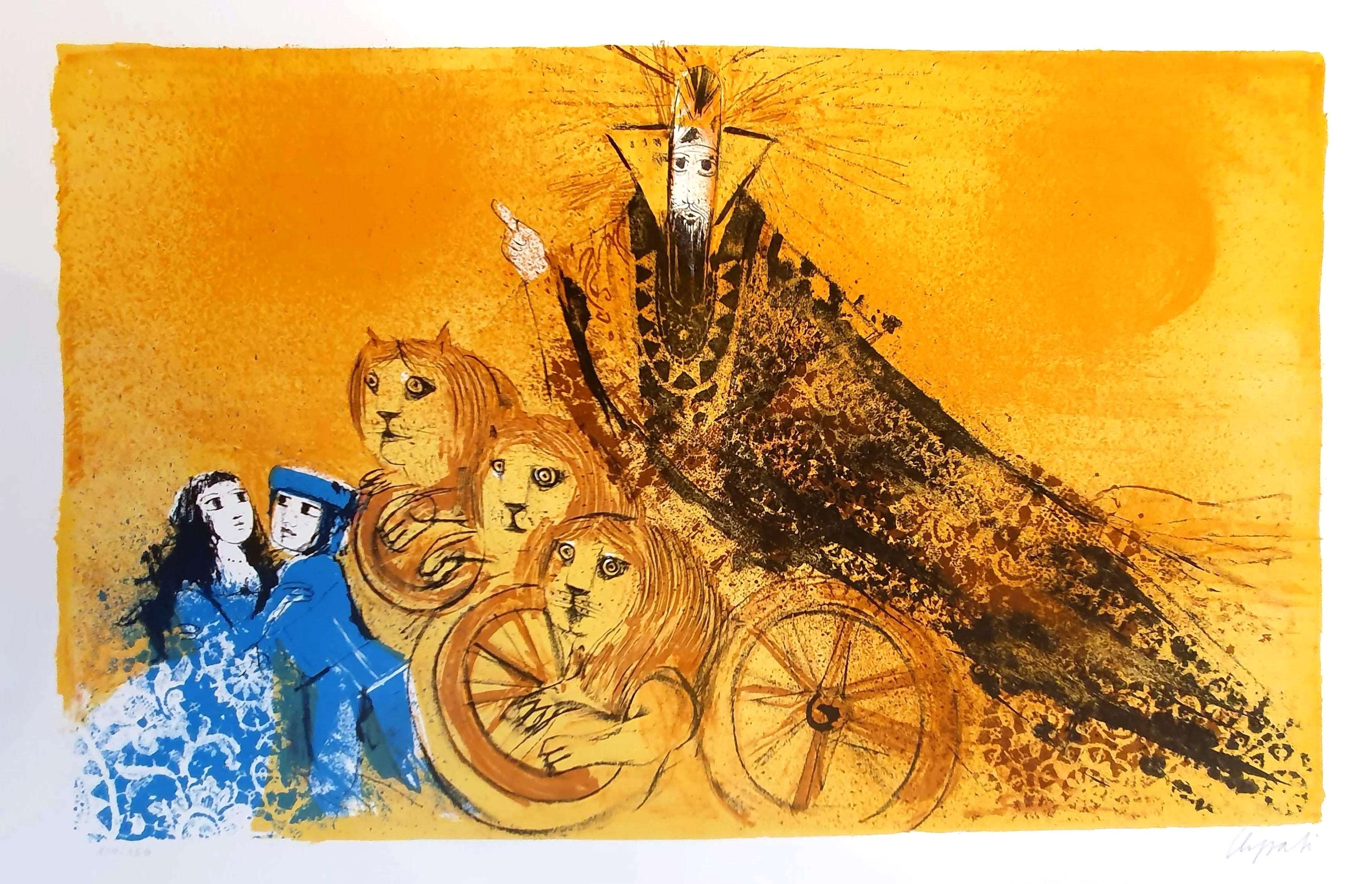 EMANUELE LUZZATI - Il Flauto magico - Sarastro