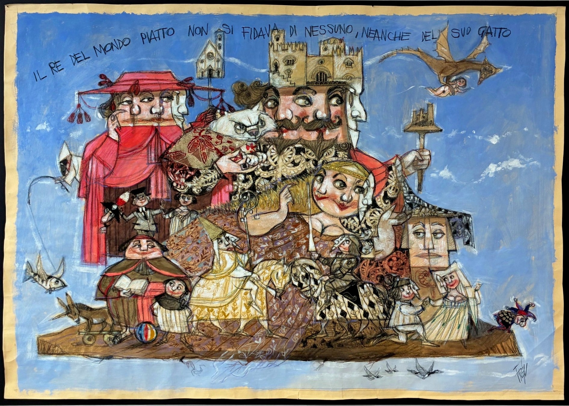 PAOLO FRESU - Il Re del Mondo piatto non si fidava di nessuno, neanche del suo gatto