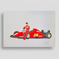 MARCO LODOLA - The Red of a Legend