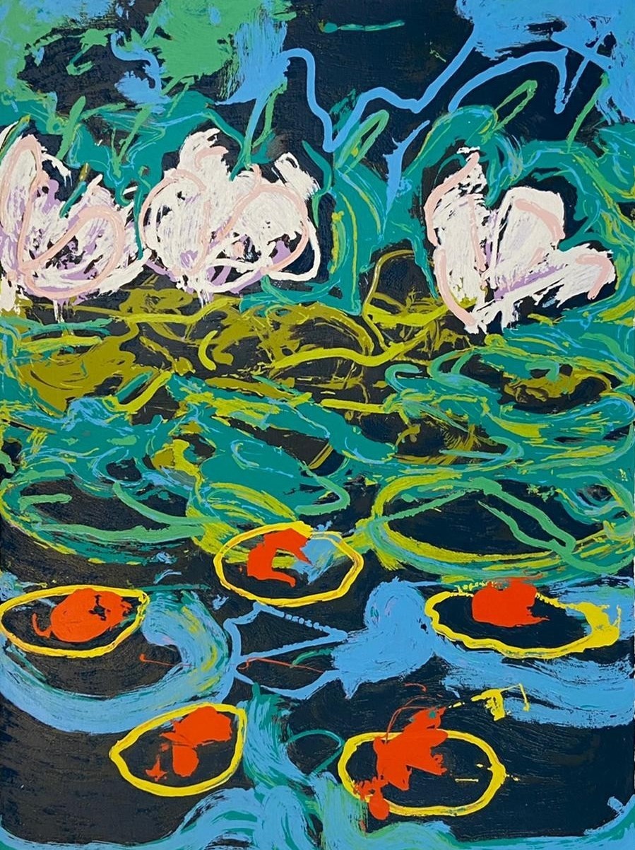 MARIO SCHIFANO - I gigli d'acqua