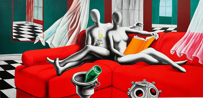 MARK KOSTABI - Elegance in Enlightenment