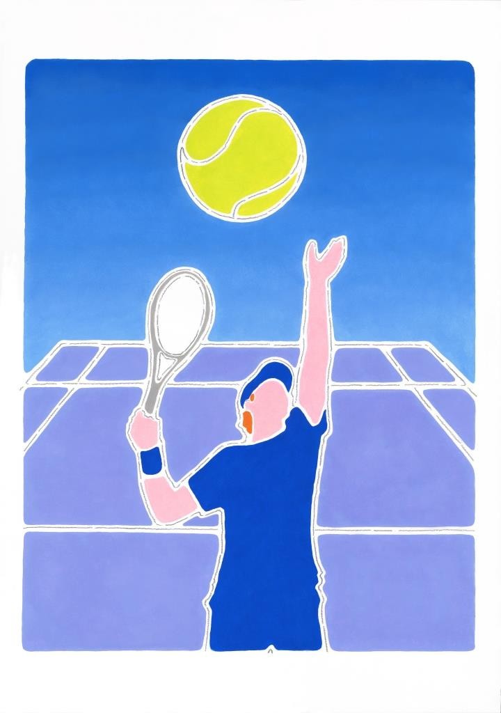 MERY RIGO - Tennis 2025 -  Serigrafia