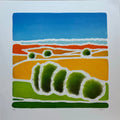 MERY RIGO - Paesaggio italiano, pomeriggio a Tonco - Serigrafia
