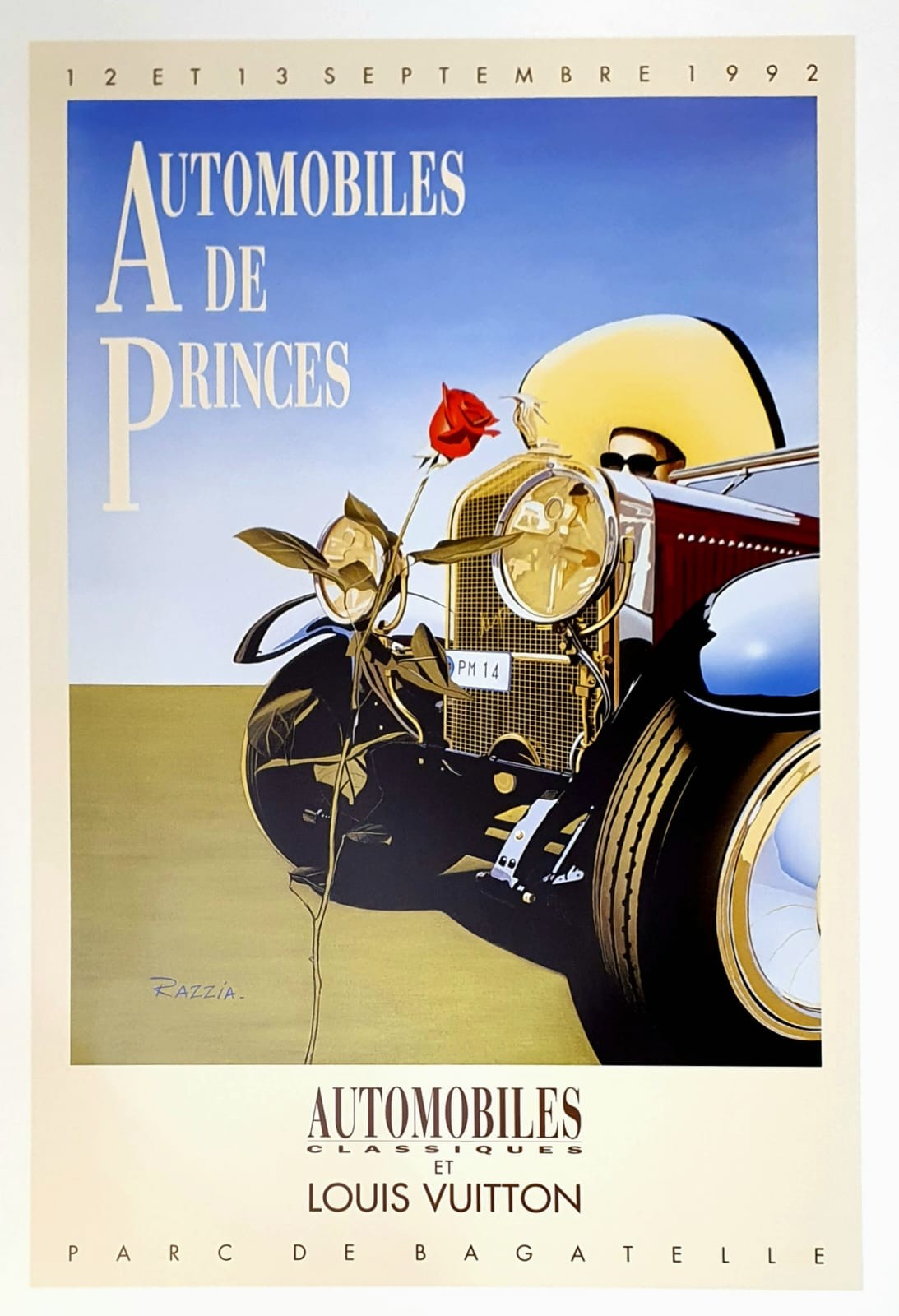RAZZIA (Gerard Courbouleix Dénériaz) - Automobiles de Princes 1992