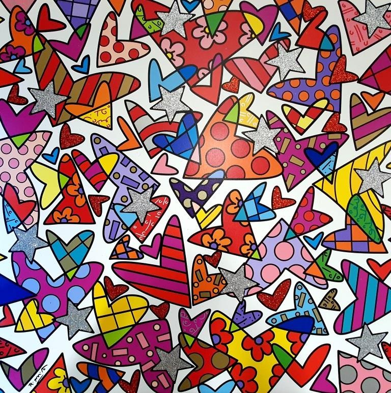 ROMERO BRITTO - Cloud Nine
