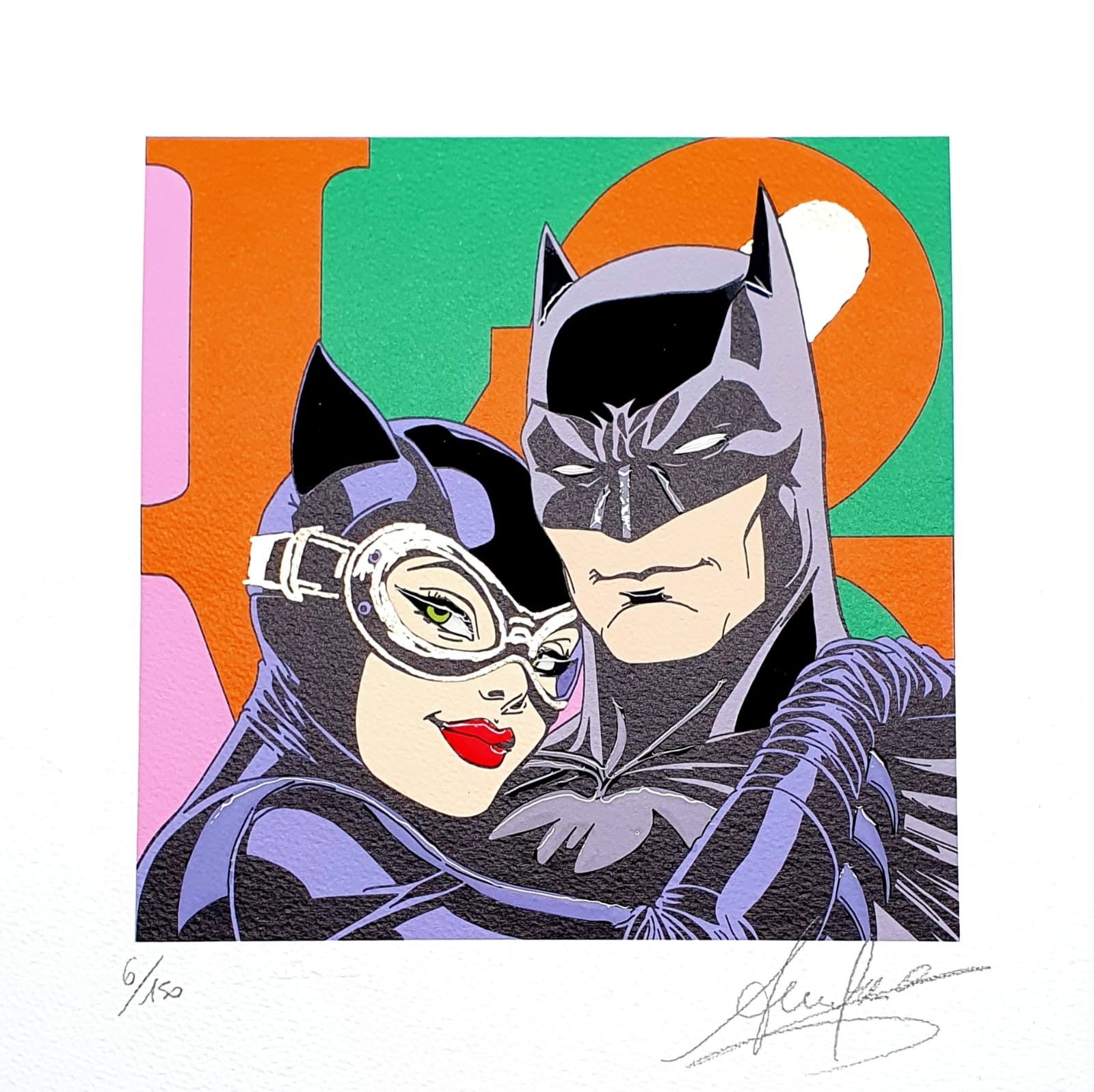 SERGIO VEGLIO - Batlove (serigrafia)