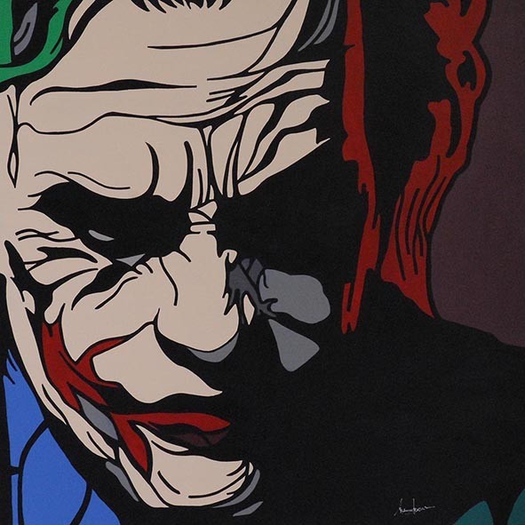 SERGIO VEGLIO - Selfie #2 Joker (Heath Ledger)
