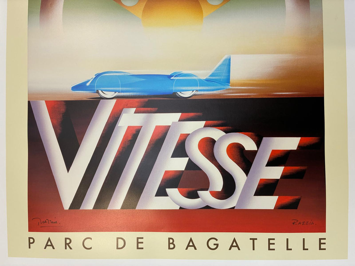 RAZZIA (Gerard Courbouleix Dénériaz) - Parc de Bagatelle 10 et 11 septtembre 1994 - Vitesse